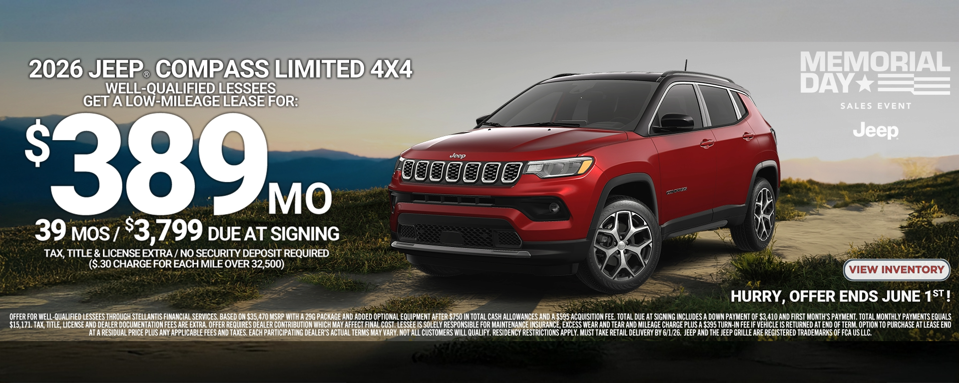 2026 Jeep Compass Limited